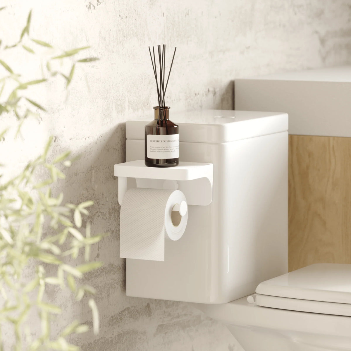Flex Adhesive Toilet Paper Holder